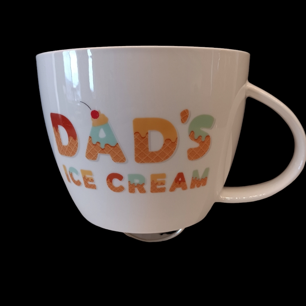 Dad's Ice Cream Mug/Bowl from Josephine on Caffeine 20 ounce